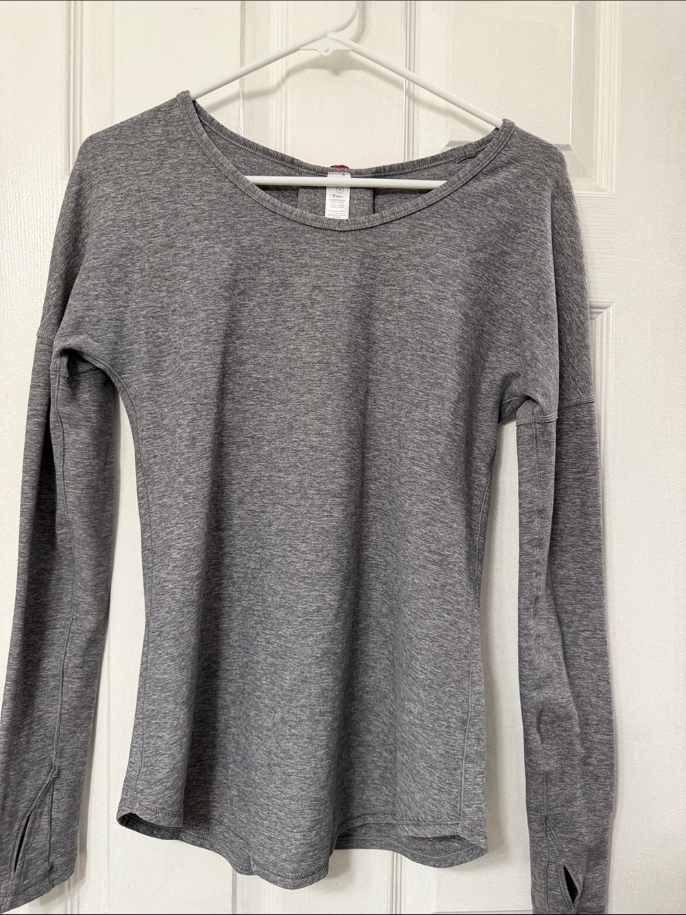 Ivivva Girls' Long-Sleeve Crewneck Top in Heather Gray